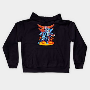 Kung Fu Rabbits Kids Hoodie